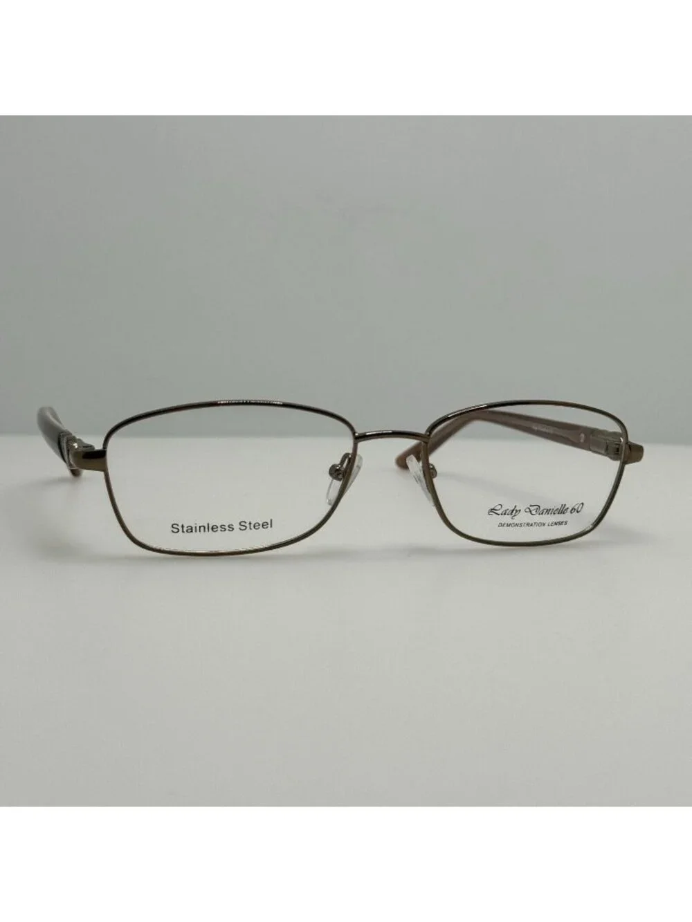 Lady Danielle 60 Eyeglasses Eye Glasses Frames Brown 56-17-140